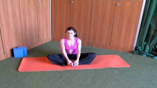 The Cobbler Pose with Yoga for Golf Ireland