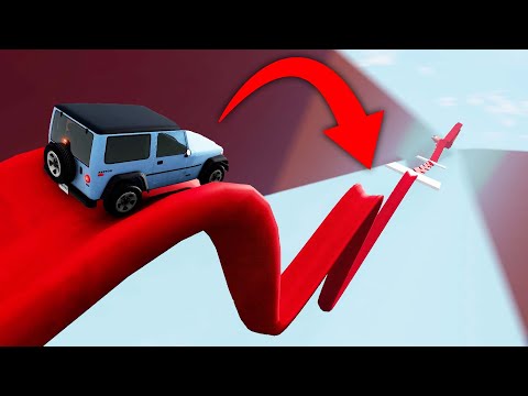DRIVING ON THE ULTIMATE OBSTACLE COURSE! (BeamNG Drive)