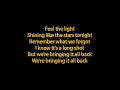 jennifer lopez - feel the light lyrics (full song) 