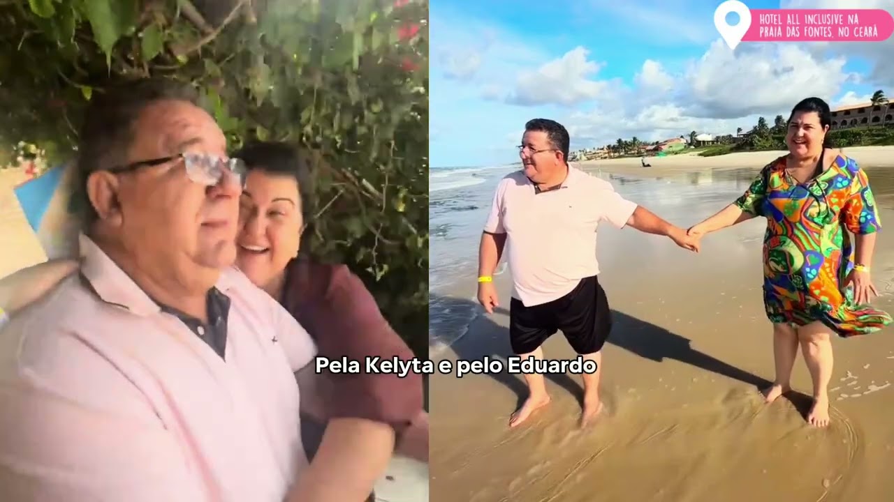 De Goiás para o Ceará: um encontro inesquecível com o mar! 🧡🌴