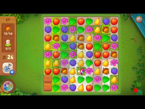 Gardenscapes New Updated Walkthrough Level 27