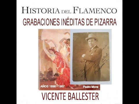 (2 de ¿¿)  EL BARÍTONO VICENTE BALLESTER CON ORQUESTA  2 CANTES O CANCIONES