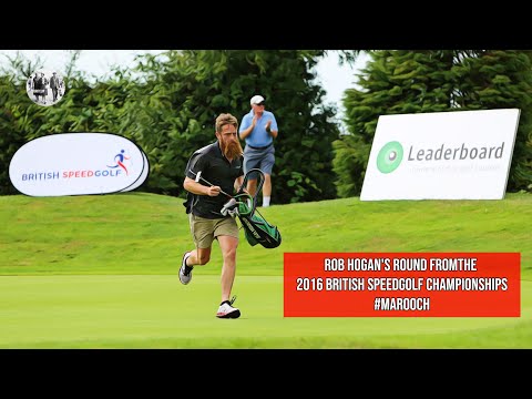 Speedgolf's World Champion Rob Hogan in action #marooch