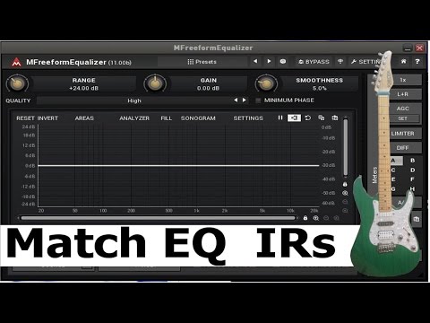 Making Impulse responses using Match EQ