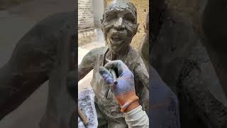 Excellent cement art sculpture