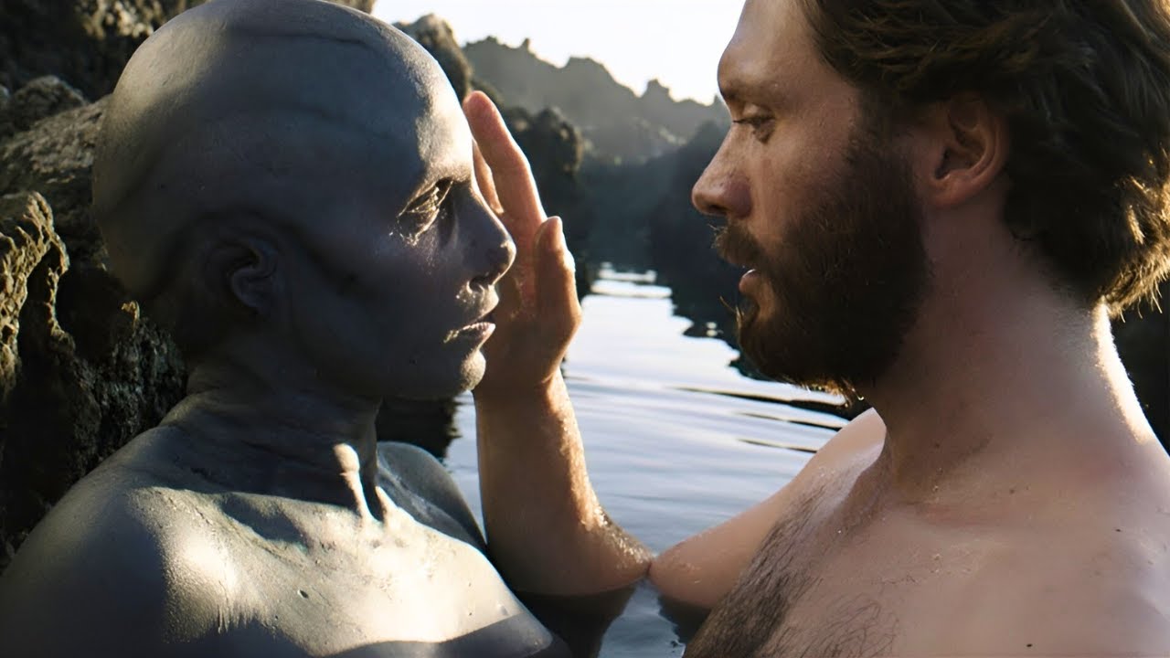 Man Falls in Love with a Mysterious Creature on a Remote Island | "Cold Skin" Movie Recap