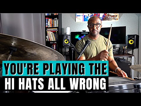 LEARN HOW TO PLAY THE HI HATS CORRECTLY | Jazz Drummer Q-Tip of the Week