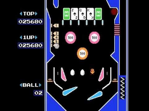 pinball nes mario