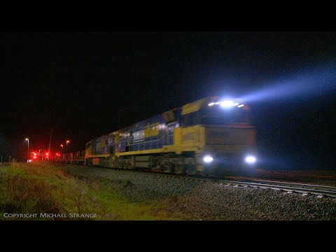 2PM5 Pacific National Freight Train - PoathTV Australian Rail Transport