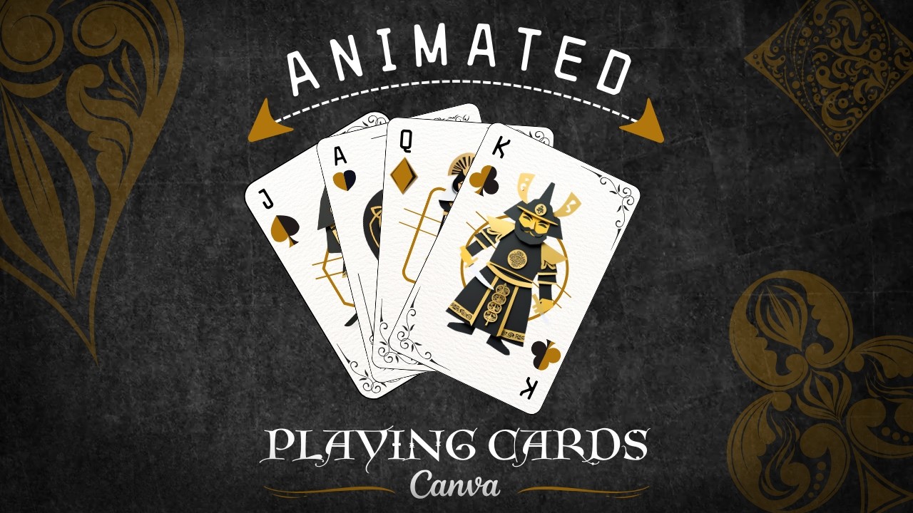 Design & Animate Custom Playing Cards in Canva