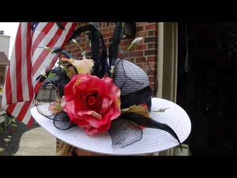 YouTube video about: How to make a hat for the kentucky derby?