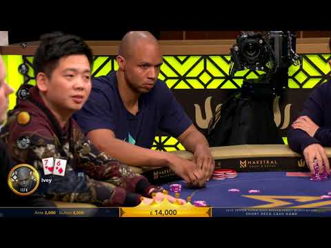 Triton Poker 2018 Ante €3,000 Button €6,000 Cash Game | Triton Short Deck Ante Only | Part 2