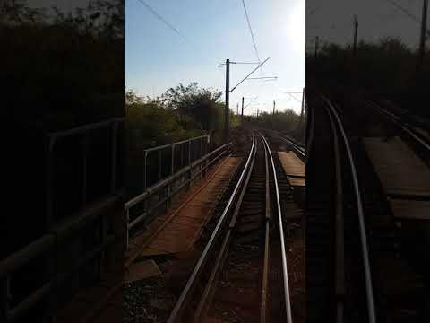 Railroad in Ploiesti, Prahova County ( linia ferata Ploiesti Sud-Ploiesti Vest)