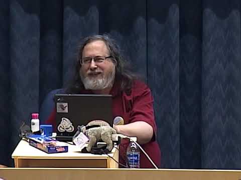Richard Stallman Speaks at Michigan State University (2017)