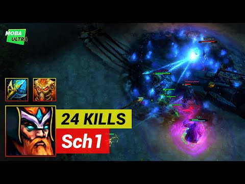 HoN Rally STAFF OF THE MASTER with DAEMONIC BREASTPLATE - MVP