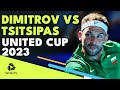 Stefanos Tsitsipas vs Grigor Dimitrov Highlights | United Cup 2023