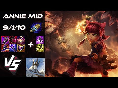 MID Annie vs Galio - EU Challenger Patch 25.S3.1