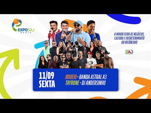 EXPOSAJ BAHIA 2026 - TRANSMISSÃO AO VIVO - 11/09