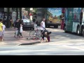 Man Washing His Feet In The Street MP4