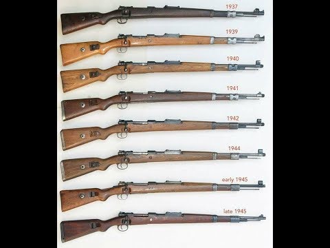 K98k Mauser Evolution Through WW2