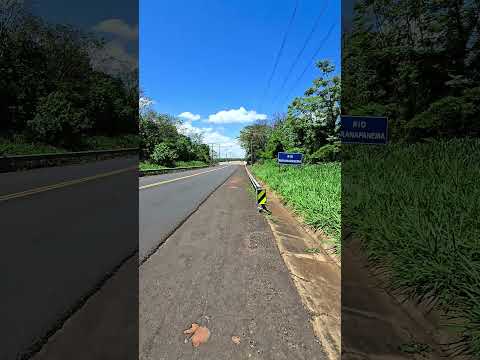 Na divisa entre Paraná e São Paulo, o Rio Paranapanema separa as cidades #shorts