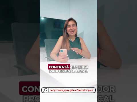 En el Portal de Empleo de San Pedro de Jujuy vas a encontrar la solución 👇
