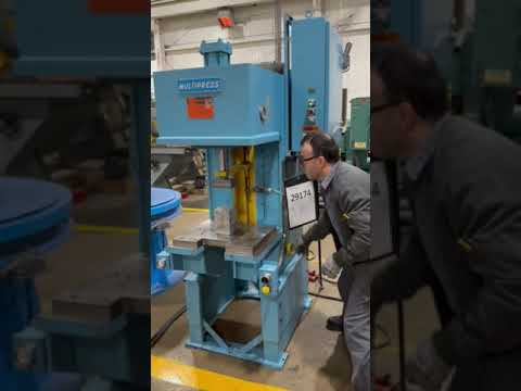 1995 MULTIPRESS W4T12 C Frame and Gap Frame Press | Kempler Machinery (1)