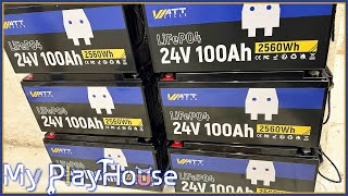 €2200 for 15.3KWh of LiFePO4 Battery Capacity - 1480