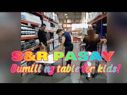S&R Bumili ng Table / AGIDAW