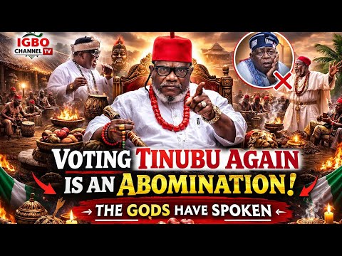 IGBO LEGEND WARNS: VOTING TINUBU AGAIN IS AN ABOMINATION, HE SPEAKS THE MIND OF THE GODS