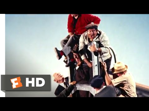 It's a Mad, Mad, Mad, Mad World (1963) - Ladder Rescue Scene (9/10) | Movieclips