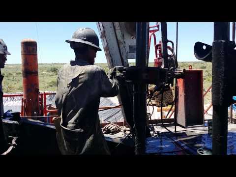 Roughnecks at work