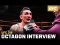 Max Holloway Octagon Interview UFC 318