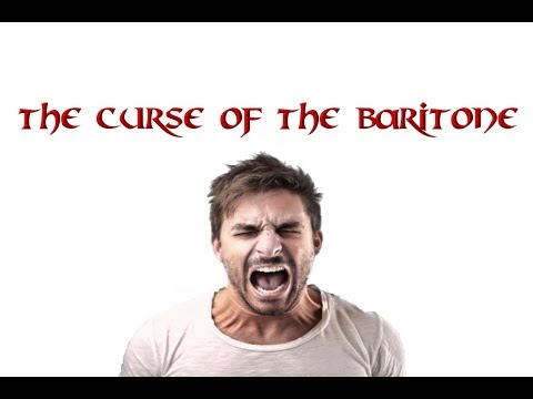 Singing Tips - The Curse of The Baritone? (Advice For Baritones)