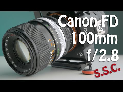 Technical Lens Review: Canon FD 100mm f/2.8 S.S.C.