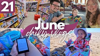 JUNE 21 VLOG | fun at the beach, pool, seafood restaurant, target, steam deck games i'm enjoying