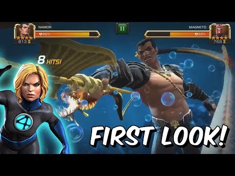 Namor & Invisible Woman Special Attacks First Look! - INSANE SP3!! - Marvel Contest of Champions