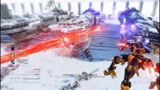『アーマード・コア6』3対3バトル！結構強い四脚アセンで！