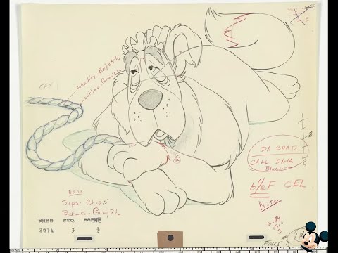 Rare Disney Peter Pan Pencil Test - Eric Larson & Others (4K)