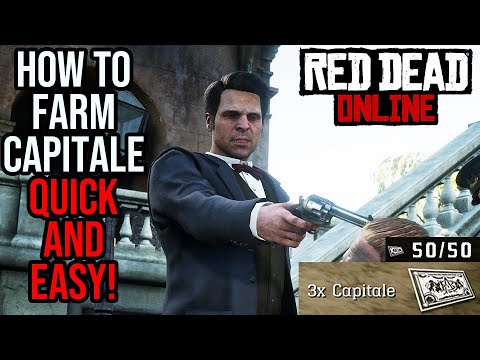 Red Dead Redemption 2 Online Guide - How to Farm CAPITALE Quick and Easy!