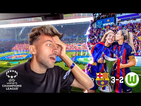 FC Barcelona vs. VFL Wolfsburg - UCL Stadionvlog | DRAMA PUR im Finale 😨