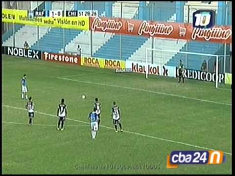 ATL RAFAELA 2 NUEVA CHICAGO 0  FECHA 15   PRIMERA DIVISION TORNEO JULIO H  GRONDONA