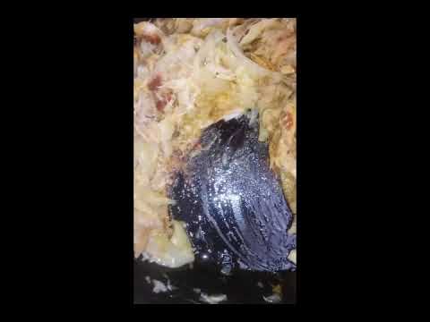 Split peas rice n saltfish gravy