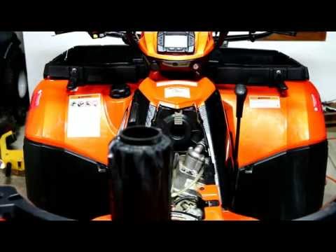 Install K&N Air filter 2012 Polaris Sportsman 850