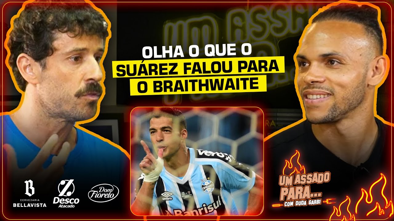 SUÁREZ MANDA VÍDEO DIRETO PARA MARTIN BRAITHWAITE | Cortes do Duda