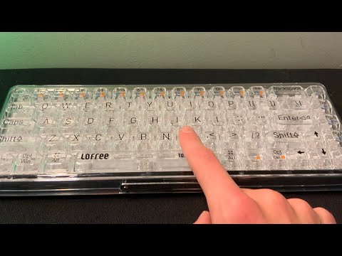This keyboard sounds like Minecraft levers