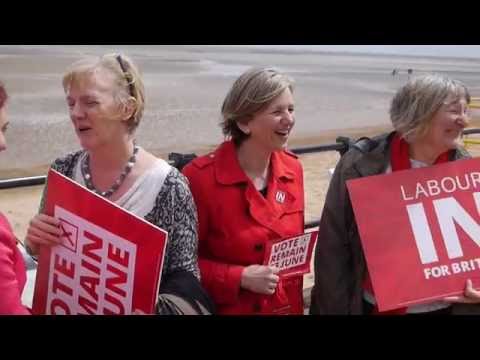 Labour Values with the Labour IN Bus - melanieonn.co.uk