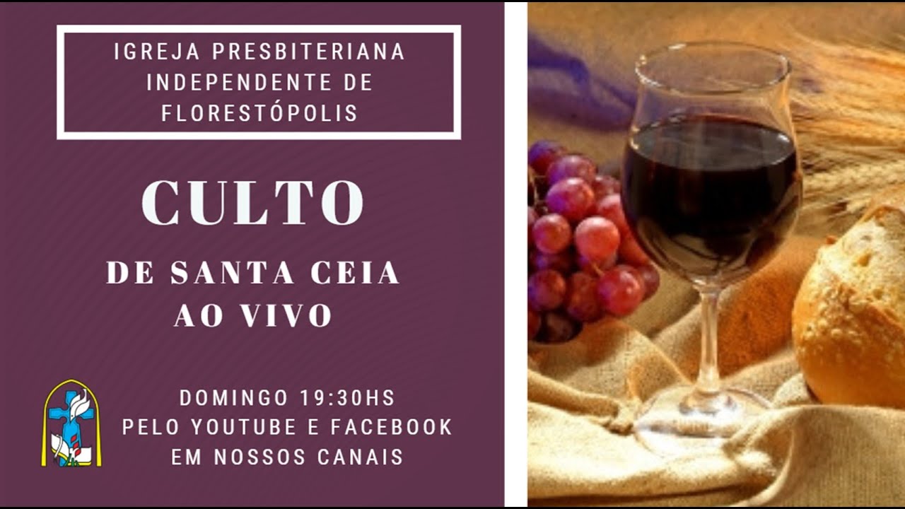 - Culto de Missões e Santa Ceia - 12/09/2021 -