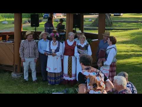 Šviesi naktis mėnesiena - Kalno (Jurgėnų) kaimo kapela, Pasvalio raj. "Jurgino žiedas".