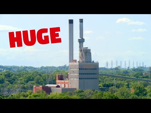 HUGE: Abandoned Coal Fired Power Plant